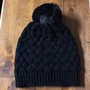 J. Crew Factory pom pom winter hat